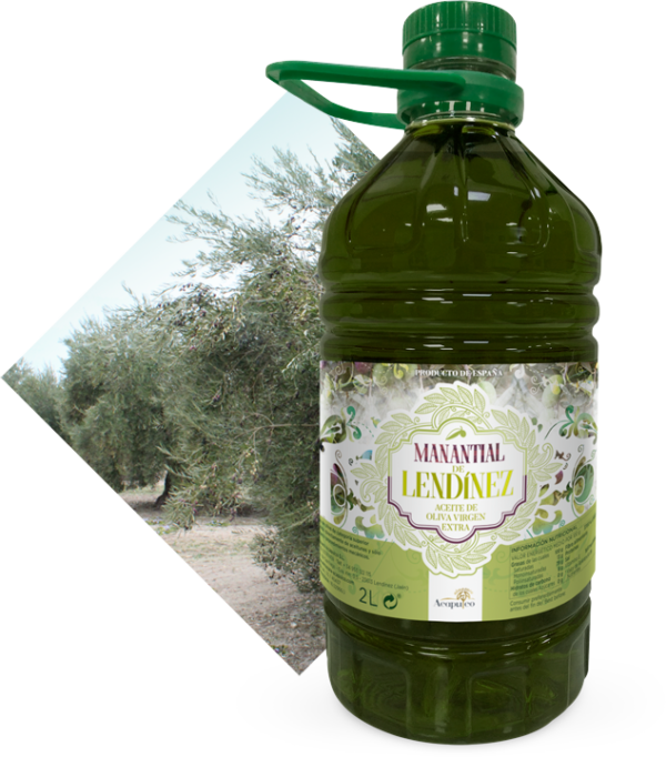 Aceite de Oliva Virgen Extra Manantial de Lendínez Garrafa 2L